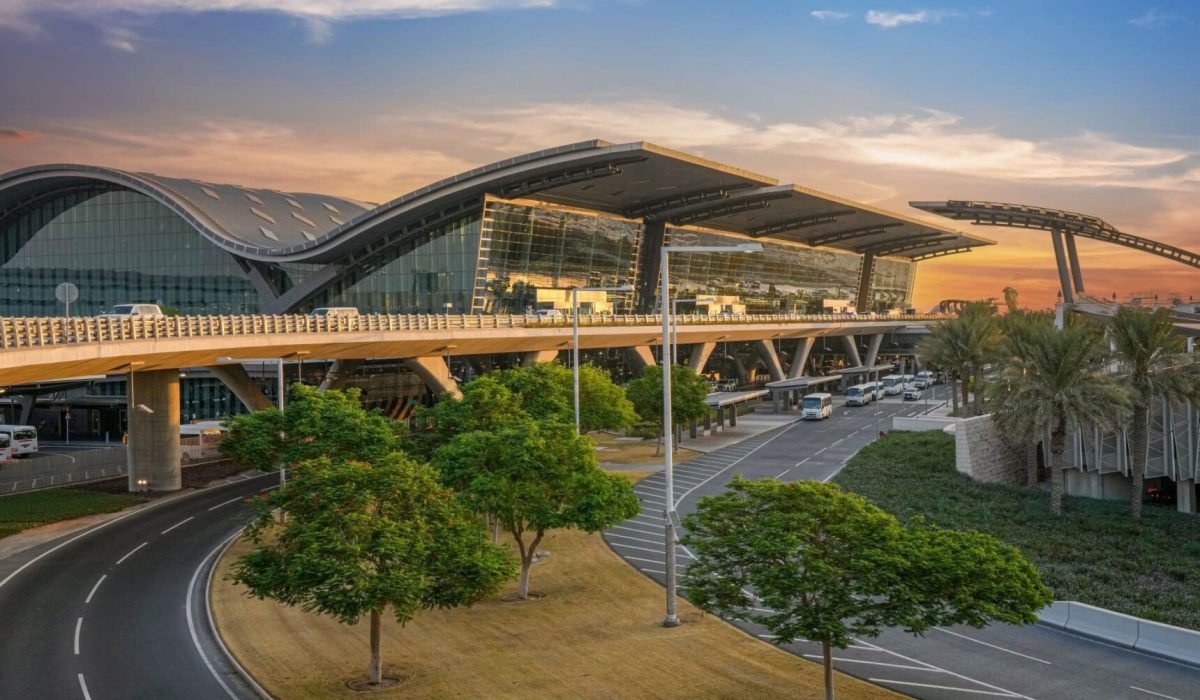 How to get from Hamad international to Doha city